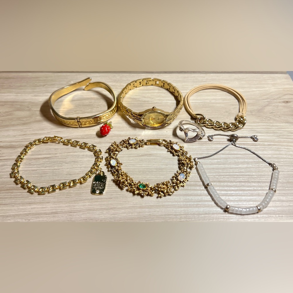 Lot Of Assorted Vintage To Now Silver & Gold Jewelry, Some Signed, 2 Need Repair